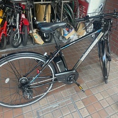 27インチ　ブリヂストン（TB1E)　外装7段変速電動アシスト自転車　ブラックの画像