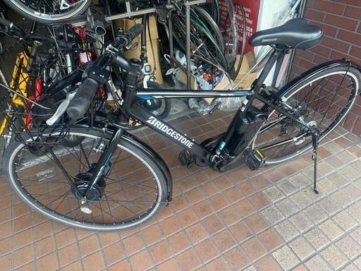 27インチ　ブリヂストン（TB1E)　外装7段変速電動アシスト自転車　ブラック