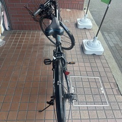 27インチ　ブリヂストン（TB1E)　外装7段変速電動アシスト自転車　ブラックの画像