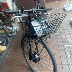 27インチ　ブリヂストン（TB1E)　外装7段変速電動アシスト自転車　ブラックの画像