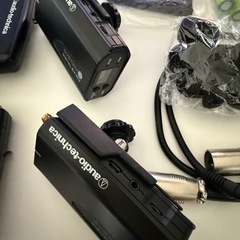 audio-technica ワイヤレス　 ピンマイク2つの画像