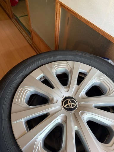 トヨタ 50プリウス後期ブリヂストン15インチ ホイールセット