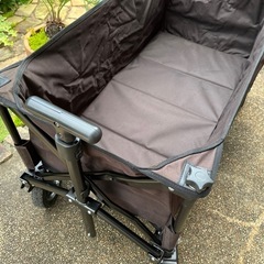 山善 キャリーワゴン アウトドア カート キャンプ 万能キャリーの画像