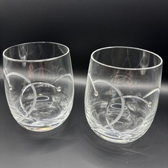 WEDGWOOD ウェッジウッド　ペアグラス　プロミシストゥーハーツの画像