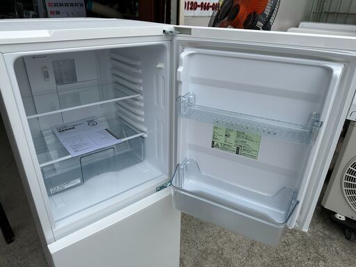 【動作保証あり】TWINBIRD ツインバード 2020年 HR-F911W 110L 2ドア 冷凍冷蔵庫【管理KRR742】