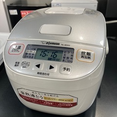 【ジモティー割】象印 2020年製 3合炊き 炊飯ジャー（ID1...