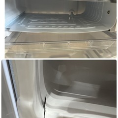 AQUA アクア 直冷式冷蔵庫 2022年製 75L AQR-8K（S） 0613-021の画像