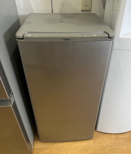 AQUA アクア 直冷式冷蔵庫 2022年製 75L AQR-8K（S） 0613-021