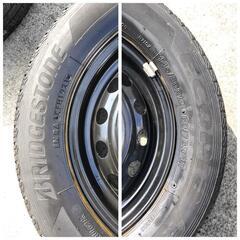 ◯軽バン 軽トラ等◯145/80R12 80/78N LT◯ノーマルタイヤホイール4本セット◯ブリヂストン◯の画像