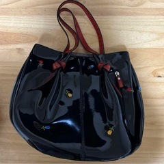 新品未使用　レディースバック　チューリップ柄 