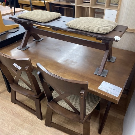 ★リユースのサカイ幸手店★SJ9584★4人用ダイニングセット　クリーニング済み