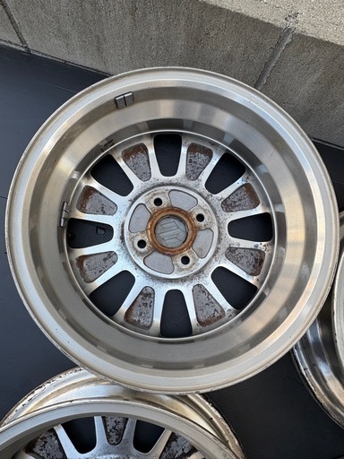 人気良品‼️スズキ純正14インチアルミ　4.5J +50 ４本