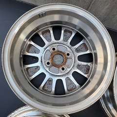 人気良品‼️スズキ純正14インチアルミ　4.5J +50 ４本の画像
