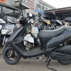 SUZUKI レッツ2 ２サイクル 黒の画像
