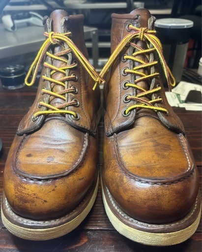 【犬刻印】レッドウィング 875 Eワイズ US8 1/2 26.5cm