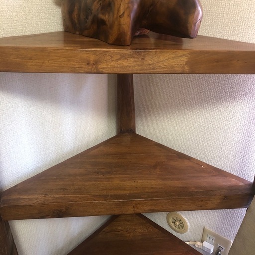 バリ島cheek家具コーナーラック
