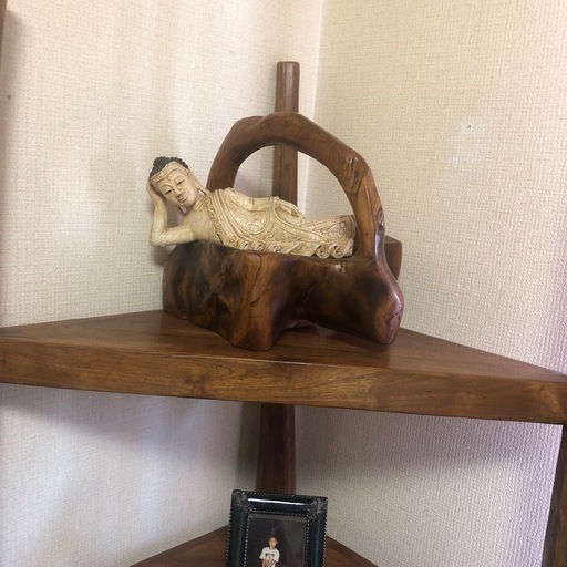 バリ島cheek家具コーナーラック