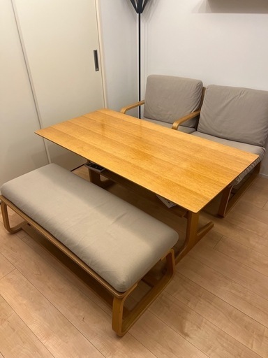 無印ダイニングテーブル&チェアセット