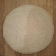 （ほぼ未使用）ふわふわ ジェルクッション   ホワイトの画像
