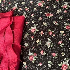 決まりました　　布の画像