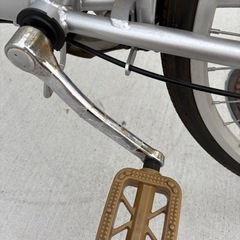 折り畳み自転車　➕自転車ライトの画像
