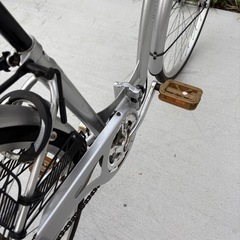 折り畳み自転車　➕自転車ライトの画像