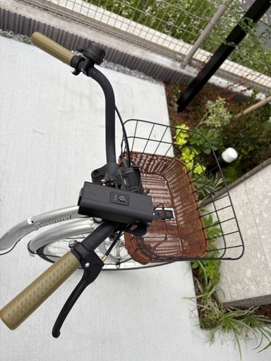 折り畳み自転車　➕自転車ライト
