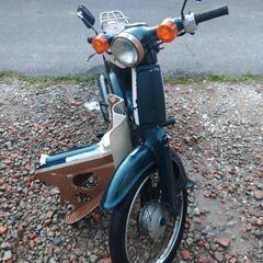 カブ　不動車　50ccから80ccへボアアップ済の画像