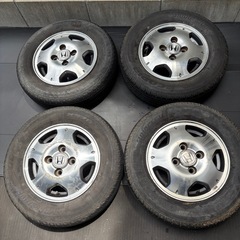 軽バン軽トラ ホンダ純正アルミ145/80R12 4本