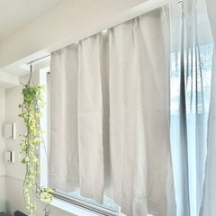 ニトリ　110cm遮光カーテン4枚組