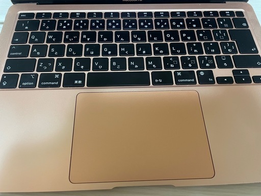 〔大幅値下げ本日のみ〕MacBook air M1 ゴールド　本体　2020年　動画配信セット　値下げ可
