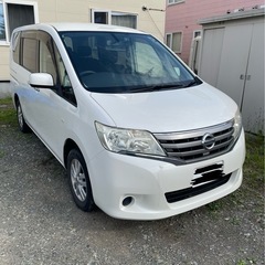 【4WD・ナビ・カメラ・ETC付】NC26 日産セレナ 平成26年式 
