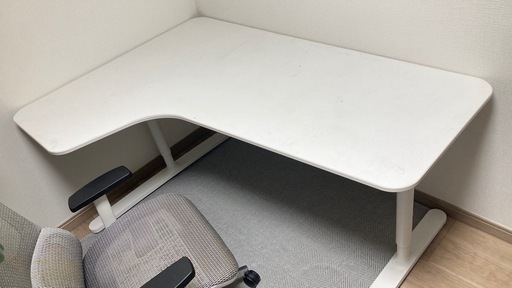 IKEA BEKANT イケア ベカント パソコンデスク L字デスク オフィスチェアセット 椅子