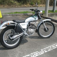 ホンダTL125　東広島市　イーハトーブです。　ロゴはバイアルス風に仕上げてみました。1981年の画像