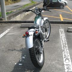ホンダTL125　東広島市　イーハトーブです。　ロゴはバイアルス風に仕上げてみました。1981年の画像