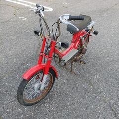モペット。というよりただの自転車。ピアジオブラボー　ジャンクの画像