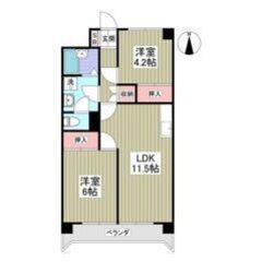 💜💙フリーレント1ヶ月付き💙💜敷礼ゼロ🌈伊勢崎駅徒歩9分🎶賃料5...