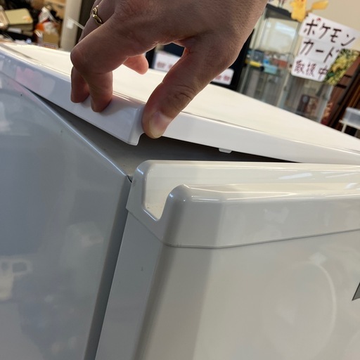 T2506-145 MITSUBISHI 冷蔵庫 MR-P15EE-KW1 2020年製 動作確認済み