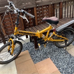 HUMMER　ギア切り替え折りたたみ自転車　