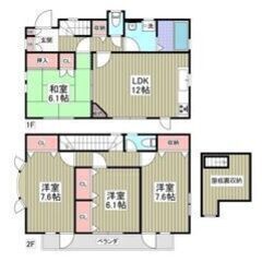 即入居可❕❕💜💙フリーレント1ヶ月付き💙💜敷礼ゼロ🌈一戸建て✨新...