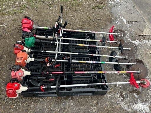 草刈機 HONDA シンダイワ日立RYOBI ゼノア丸山 BIGM 刈り払い機