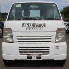 (6524) 43万 H.20(2008)年　スズキ キャリイトラック KC　5F　4WD　白　走行80,735KMの画像