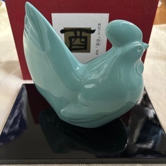 縁起干支　酉　置物の画像