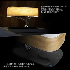 【お引取者確定】デスクライト 3WAY テーブルランプ TREE OF LIGHT bluetooth スピーカー ワイヤレス充電の画像