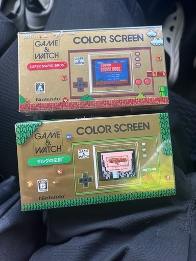 ゲームアンドウォッチ　マリオとゼルダセット
