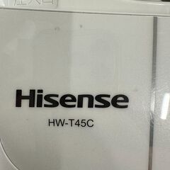 新入荷情報!!　洗濯機　ハイセンス　HW-T45C　2018　　J-250647の画像