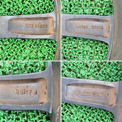RAYS レイズ ホイール 18インチ ベルサス クリサオール タイヤ付きの画像