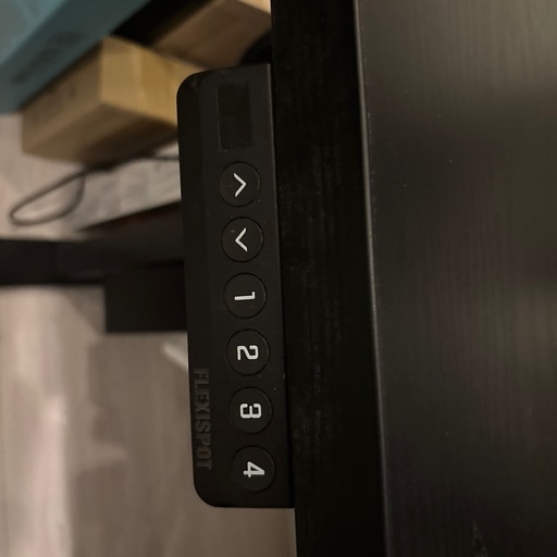FLEXISPOT スタンディングデスク 電動式　ef1b 天板付き