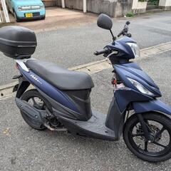 【お値下げ中】SUZUKI アドレス110 マットステラブルーメタリックの画像