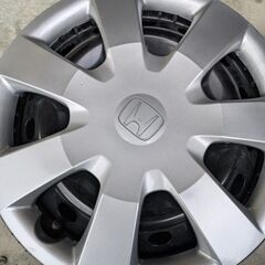 ホンダ N BOX 純正スチールホイール（ホイールカバー付き）の画像